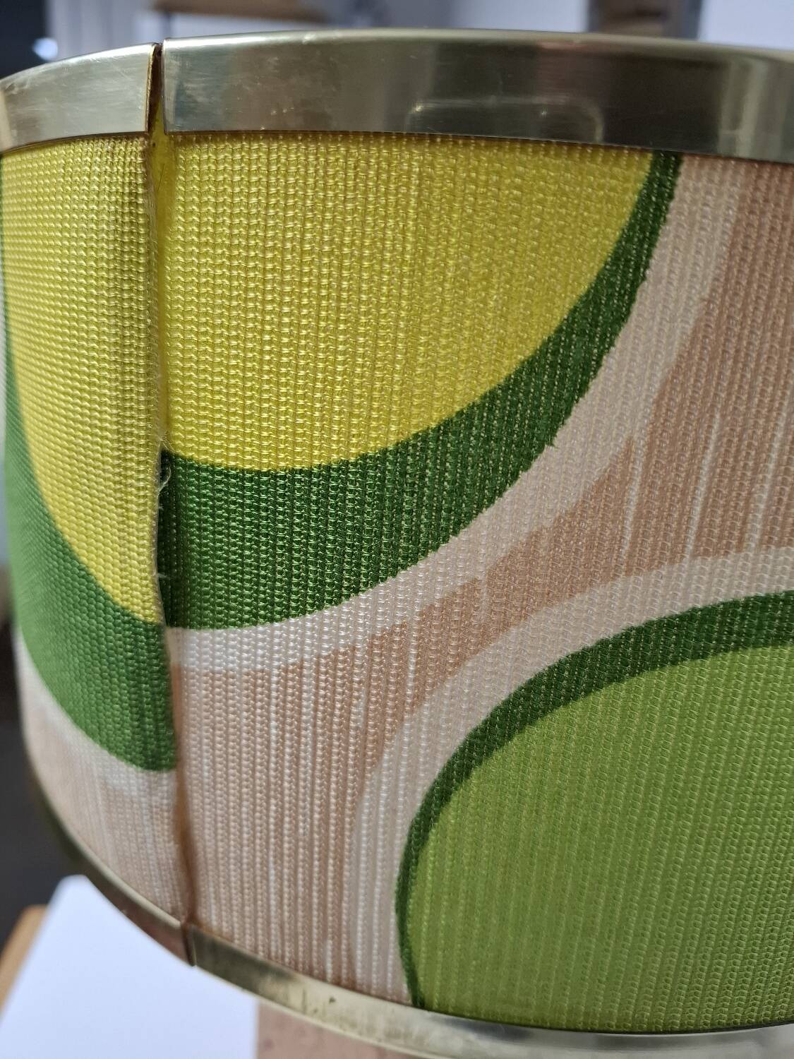 Lampe en céramique 70's