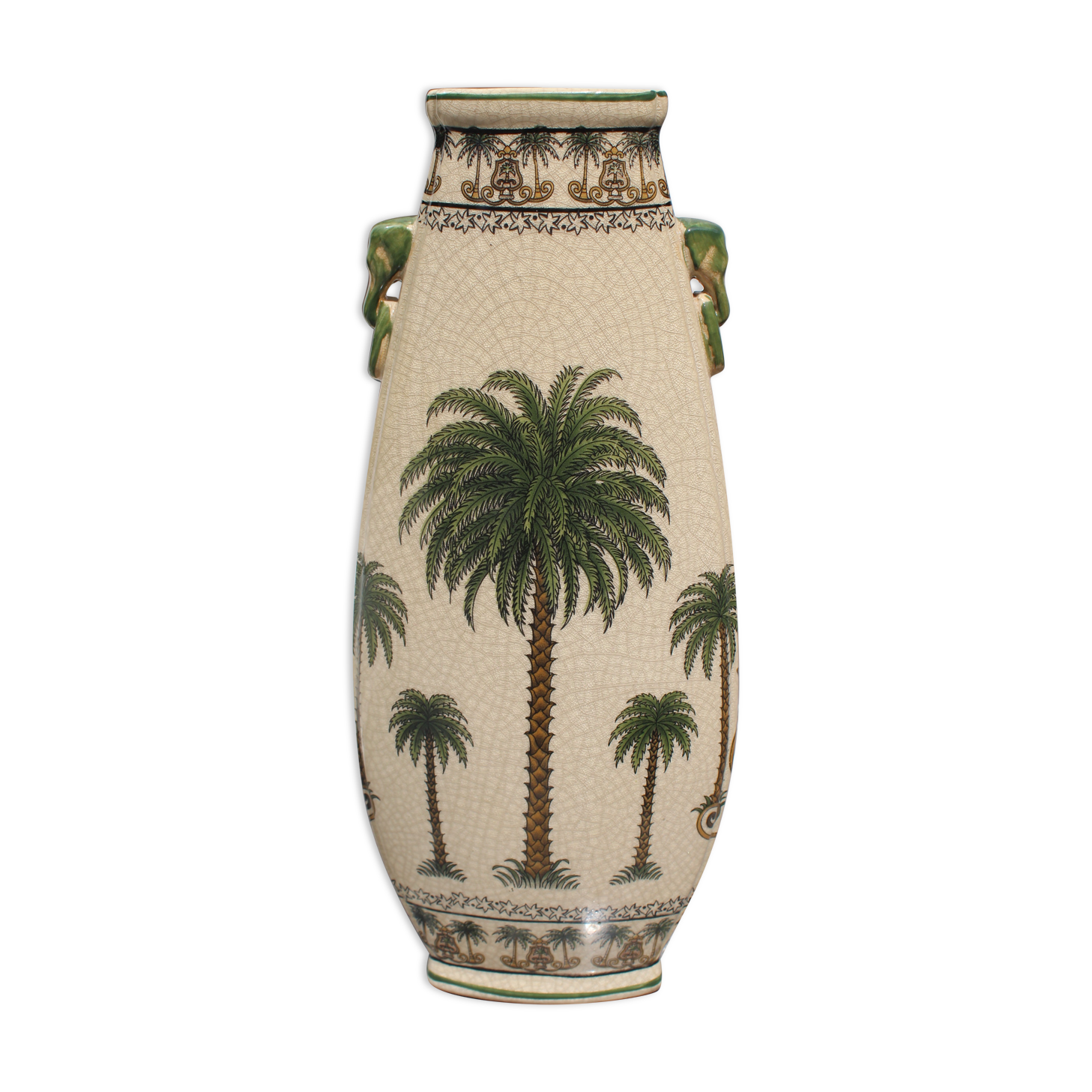 Earthenware vase