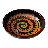 Flat round salad bowl Catalonia