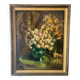 Oil on canvas painting C. Van Roose, still life