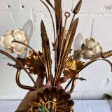 Vintage wall lamp / wall lamp in sheaf of wheat