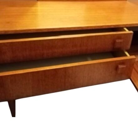Enfilade, Commode scandinave vintage en teck