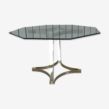 Glass table by Alessandro albrizzi