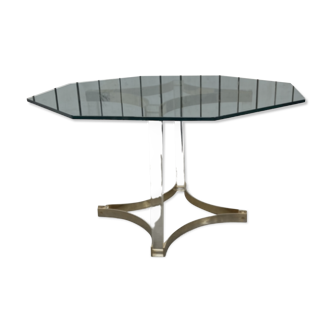 Glass table by Alessandro albrizzi