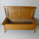 Old wooden bench for children