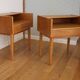 Paire chevets Melvin Mikkelsen Mobler 1960