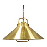 Hanging lamp in solid brass designed by Fritz Schlegel for Lyfa Denmark.