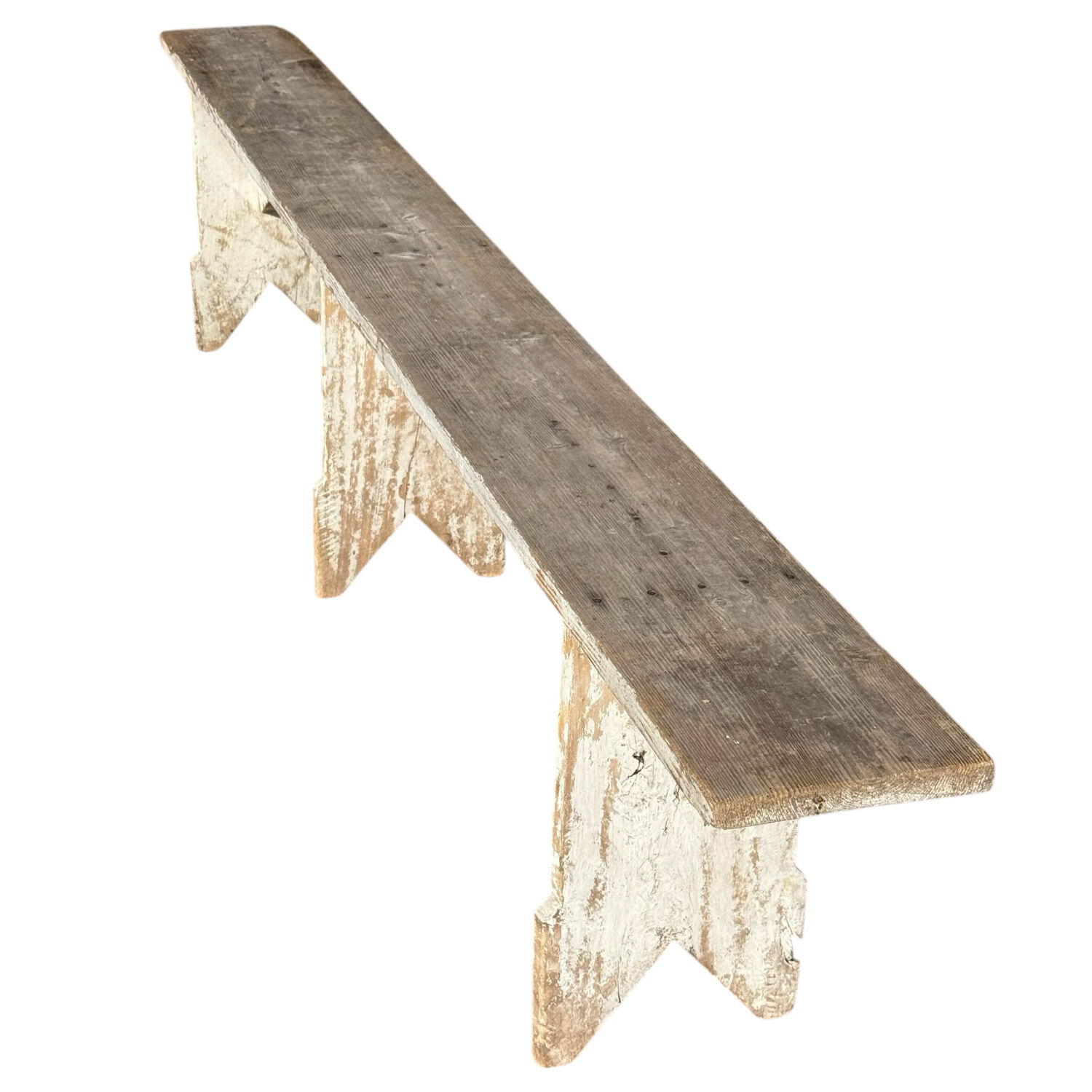 Pair of Bordeaux winemaker benches, France, 50s