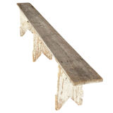 Pair of Bordeaux winemaker benches, France, 50s