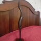 Wooden sculpture stylized heron