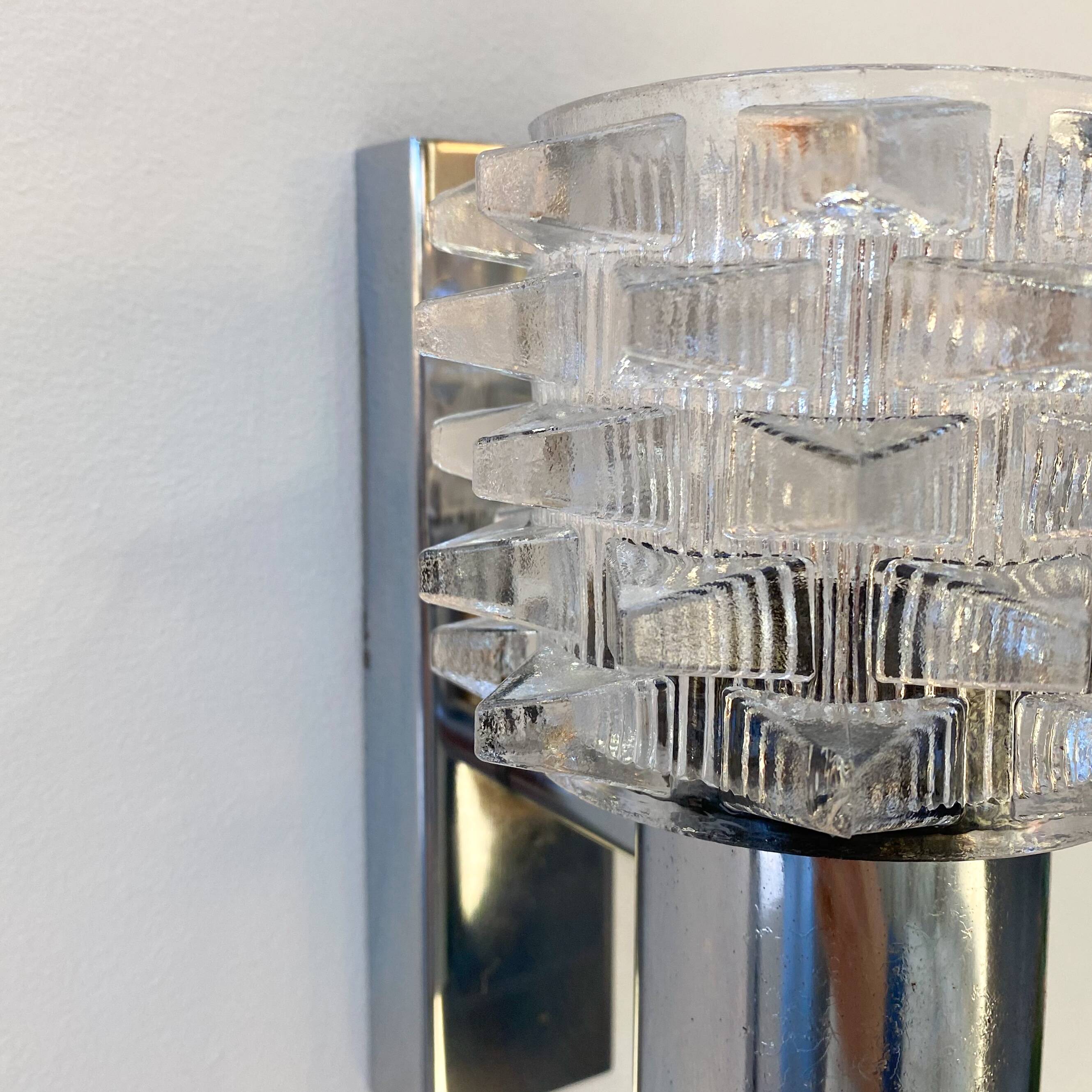 Pair of Raak wall lights from the 70s