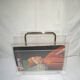 1970s plexiglass magazine rack