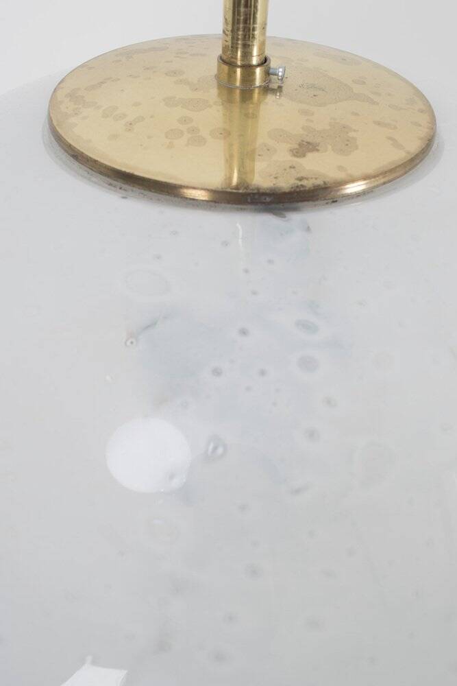 Vintage Pendant Lamp in Glass