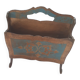 Italian wooden magazine holder