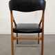 Series of 6 Scandinavian teak chairs from the 50s/60s