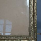 Frame wood & stucco patinated Art Nouveau 58,5x46,5 foliage 50x38,5 cm SB