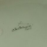 Porcelain gardener of paris period Napoleon III late 19 th floral decoration