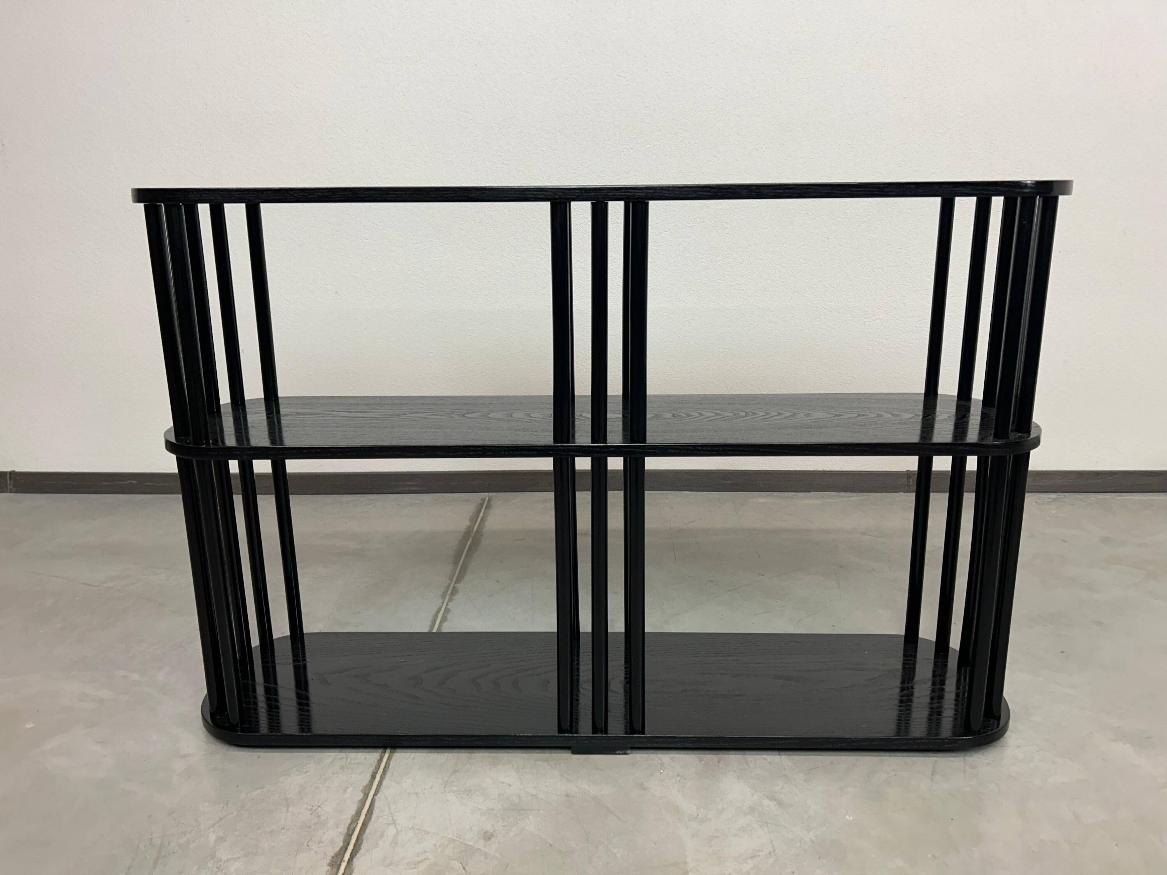 Black Art Deco shelf