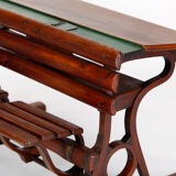 Set of Two Czech school desks from D. G. Fischel & Söhne