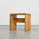 Pair of pine stools, French Alps circa 1970