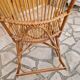 Vintage rattan rocking chair