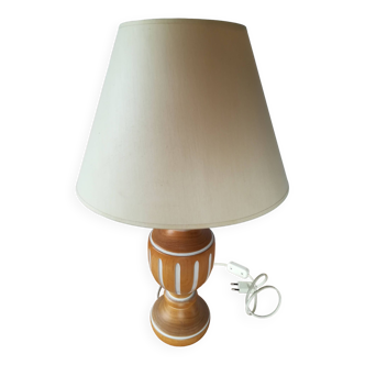 Lampe en bois à poser