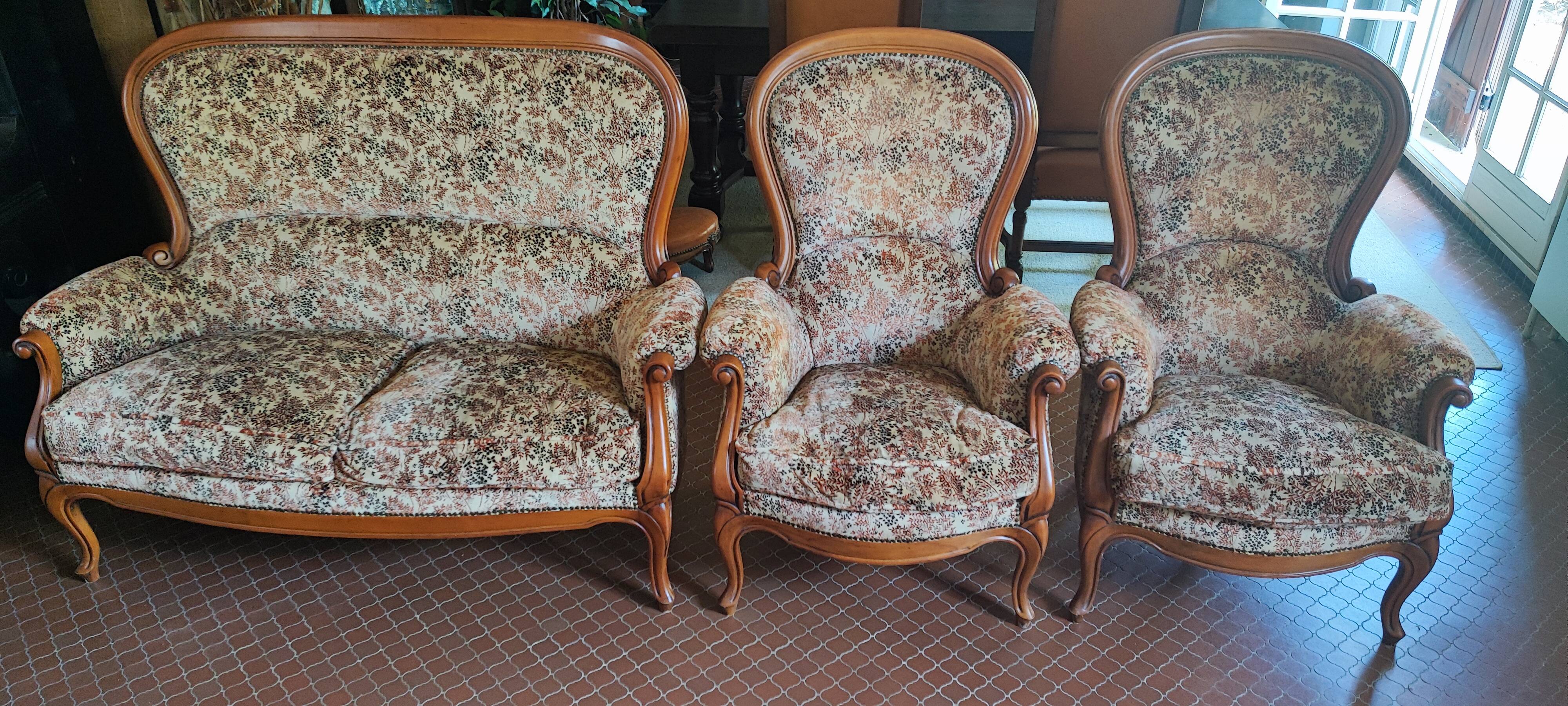 Louis XV style salon