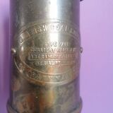 Miner's lamp British coal mining Wales UK