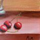 Oil painting on canvas still life