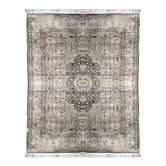 Tapis d'orient en soie (2.50x3.05 m), fait main, matière soie