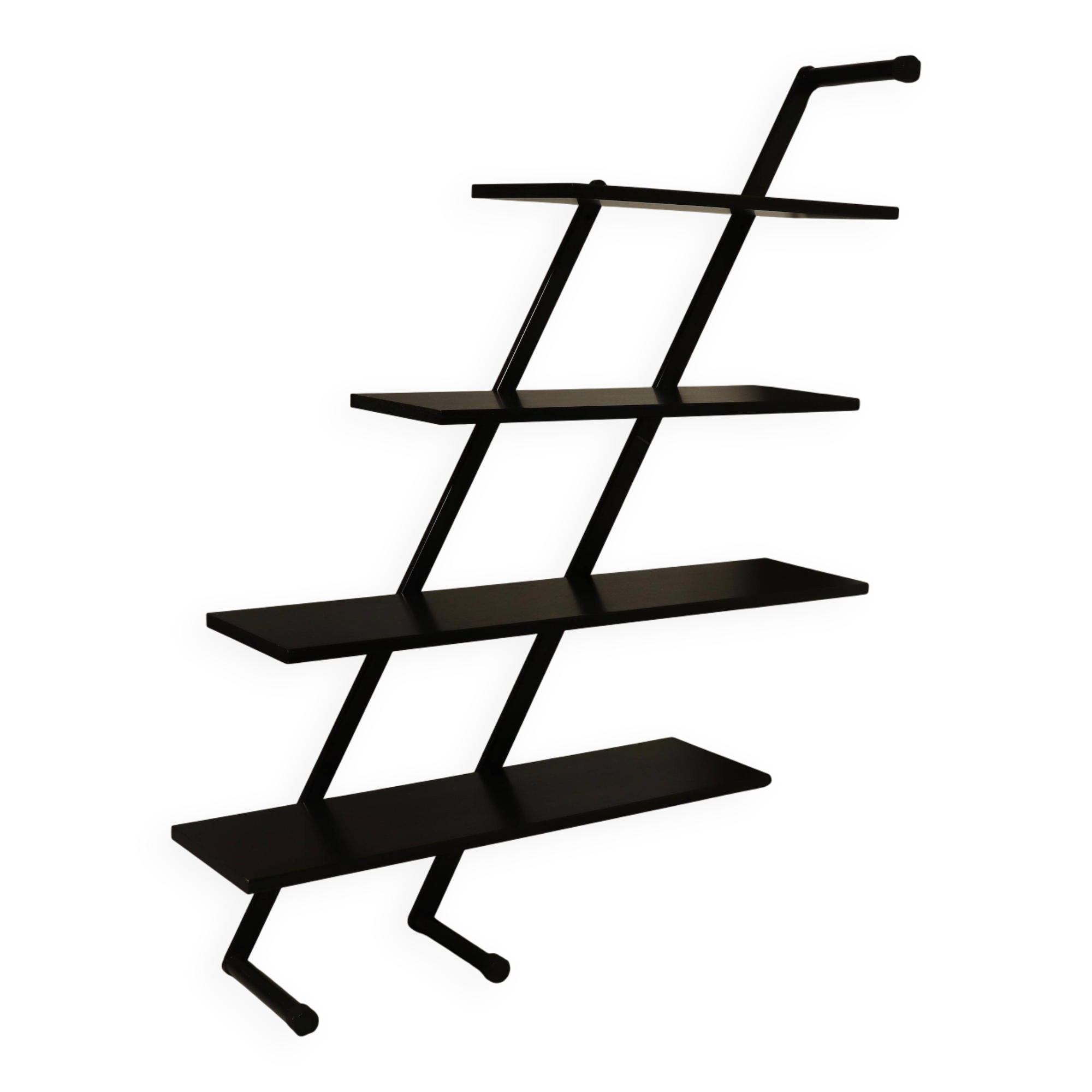 Postmodern Freestanding shelving Unit by Interlübke Germany 1980s