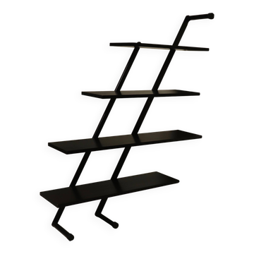 Postmodern Freestanding shelving Unit by Interlübke Germany 1980s