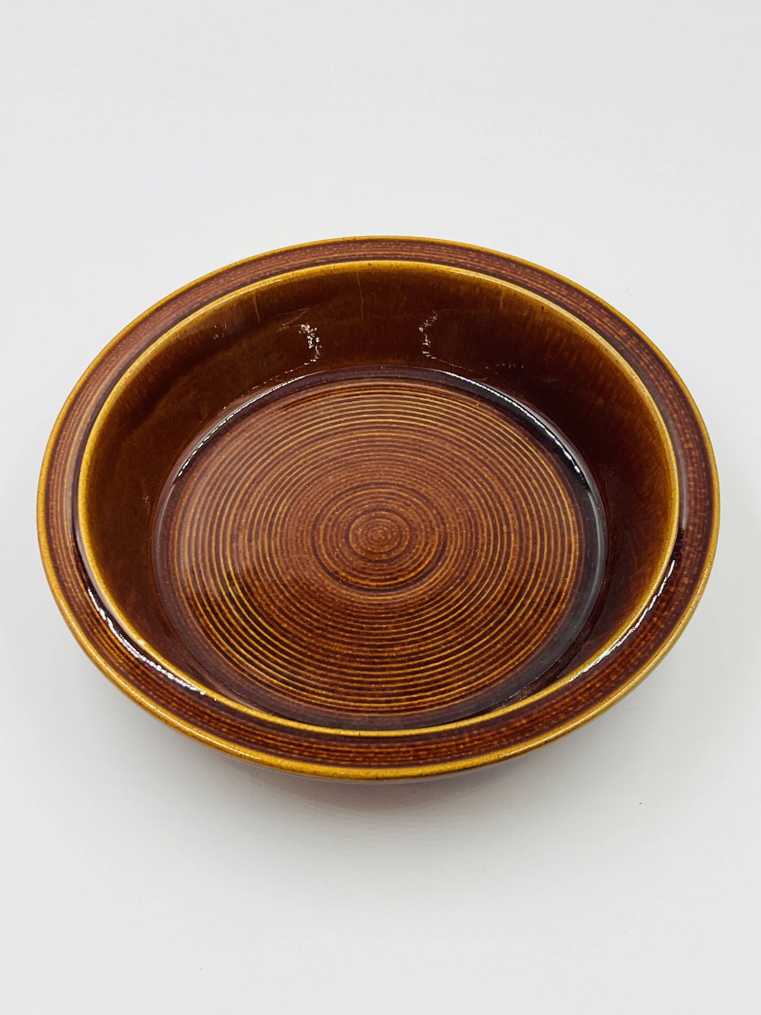 Plat rond Deco Hälsingborg Ringar K.J. Svensson, 1970