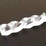 1970s Box of 12 transparent Plexiglas knife holders