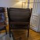 2 Hunter armchairs and 1 footstool by Torbjørn Afdal for Bruksbo