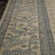 Handknotted Light Blue Rug Cream Oversize Floral Zeigler Carpet Home Interi