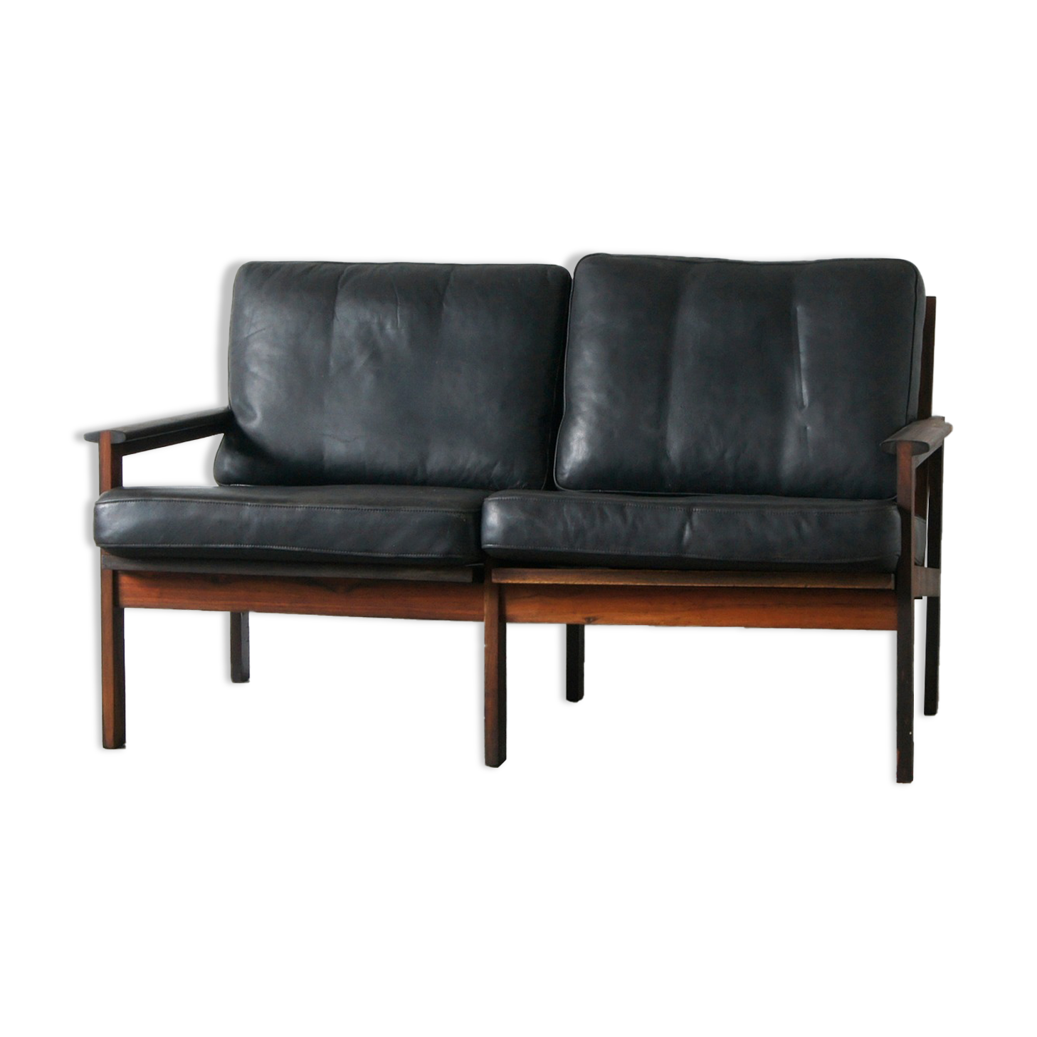 Canapé Capella par Illum Wikkelsø pour Niels Eilersen, années 1960