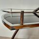 "Z-Shape" vintage 70s dessert table, Italian design: a real favourite.
