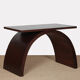 Table basse/d'appoint en chêne, travail français des années 1930