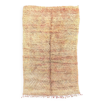 Vintage tapis marocain berbere de Boujad