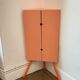 Mini corner cabinet pink IKEA model PS 2014