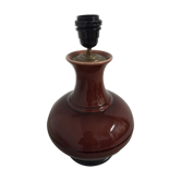 Charolles earthenware lamp foot