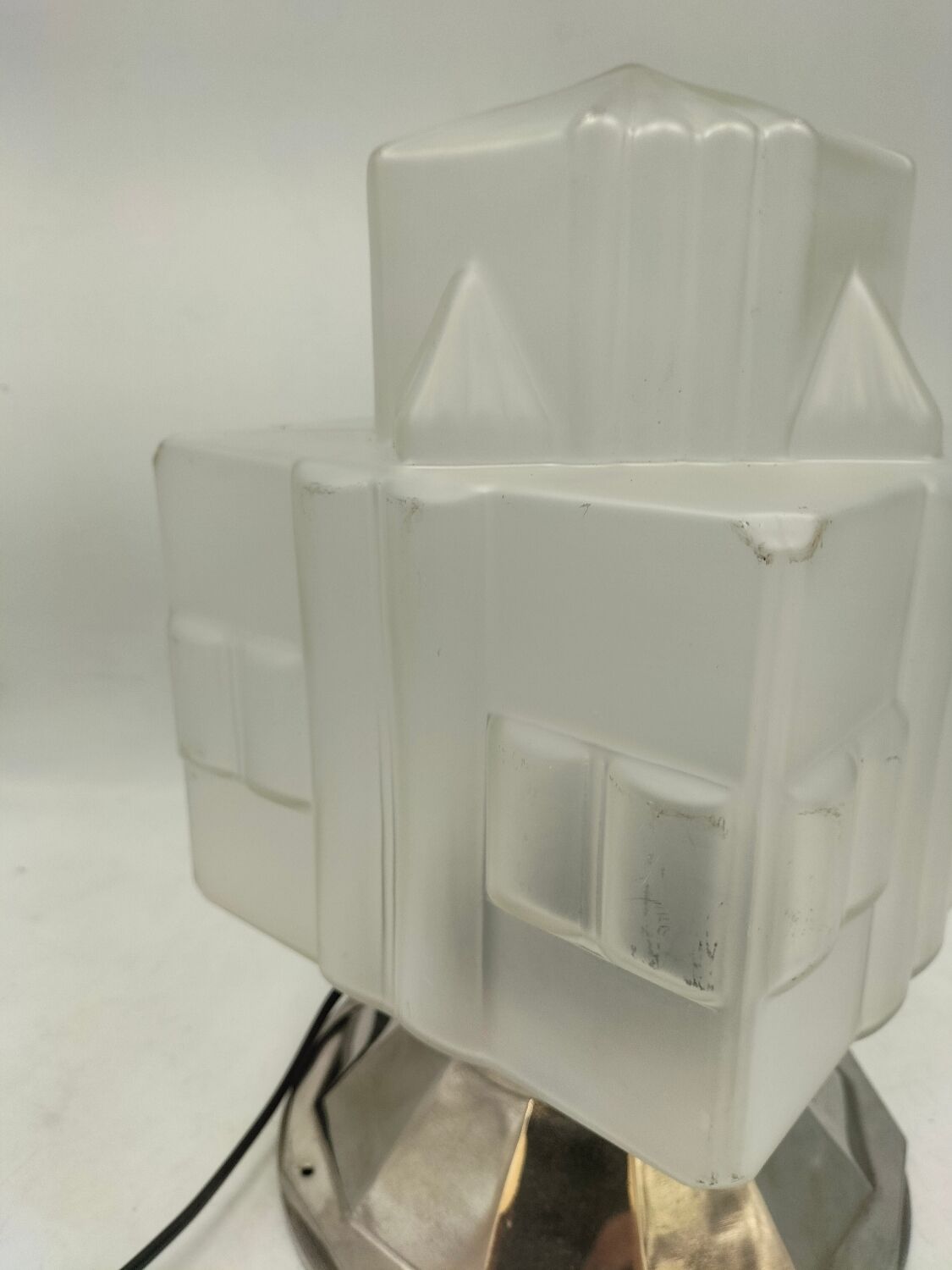 Art Deco table lamp "skyscraper"