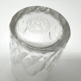 Trio of Baccarat liqueur glasses – Richelieu pattern – Signed crystal