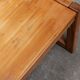 Habitat pine coffee table with integrated jute fabric book storage.