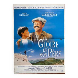 Affiche cinéma originale "La Gloire de mon père" Marcel Pagnol, Yves Robert 1990