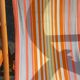 Chaise longue, chilienne vintage ton orangé