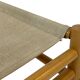 Vintage Safari Ottoman Footstool 70s design