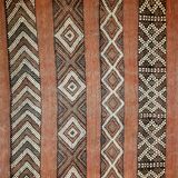 Vintage Moroccan Hanbel Rug - Handcrafted 1979 in Wool with Geometric Patterns 98x195cm