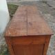 Old Parisian buffet in rustic oak 2 drawers 2 doors vintage country storage unit